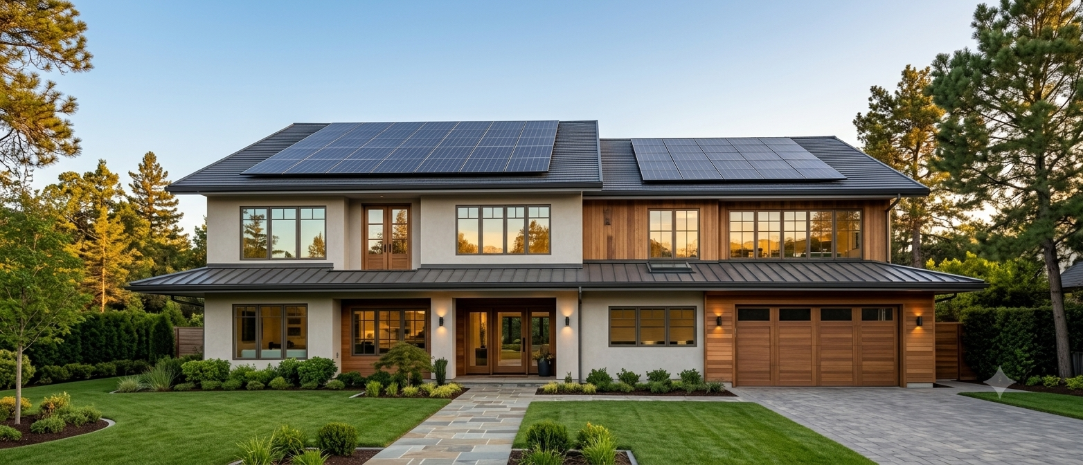 Eco-Friendly Smart EV Charging Residence